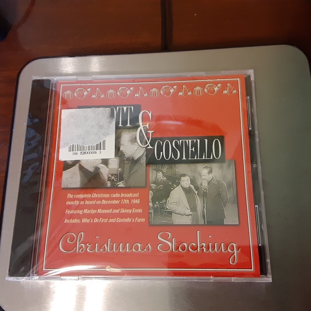 Abbott & Costello Christmas Stocking CD